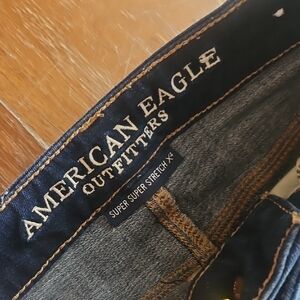 American Eagle Outfitters Dark Blue Skinny Jeans